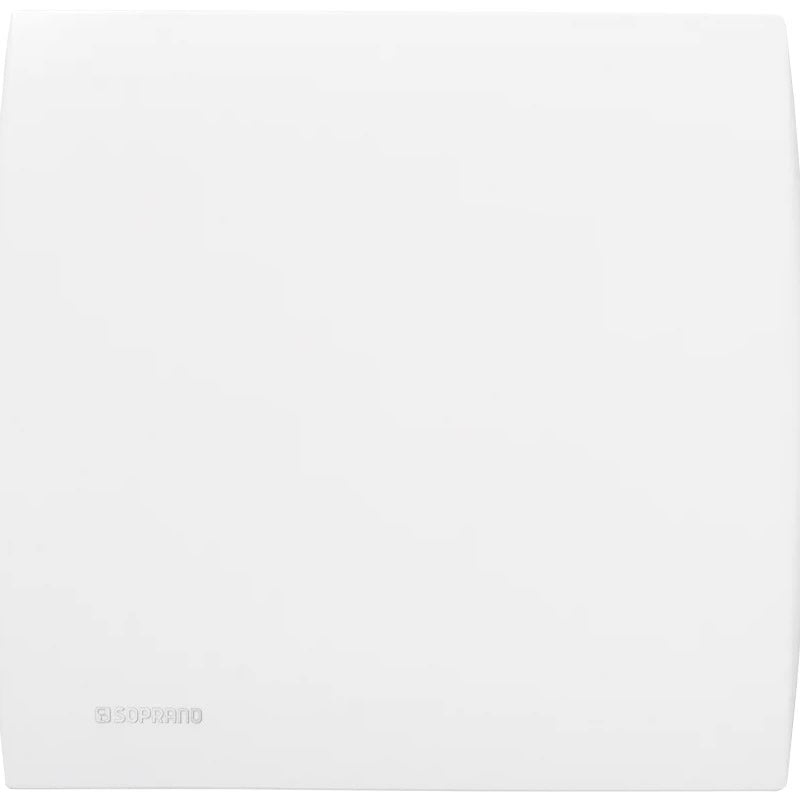 Conjunto Placa Cega com Suporte 4x4 Ilus Branco Soprano