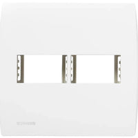 Conjunto Placa 1 Posto Com Suporte 4x4 Ilus Soprano Branco