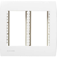 Conjunto Placa 6 Módulos Com Suporte 4x4 Branco Ilus Soprano