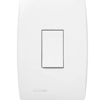 Conjunto Interruptor Simples Vertical Ilus Soprano 10A 250V Branco