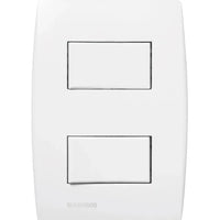 Conjunto 2 Interruptores Simples - Soprano - Linha Ilus - 10A 250V