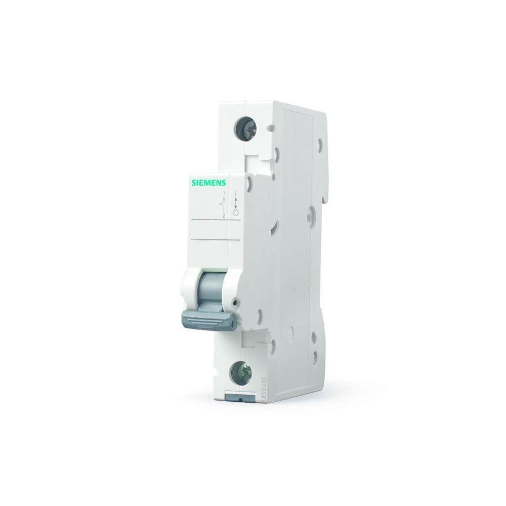 DISJUNTOR DIN UNIPOLAR 25A BRANCO SIEMENS