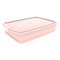 Caixa Organizadora Crippa Himalaia 11L Com Tampa Rosa Claro