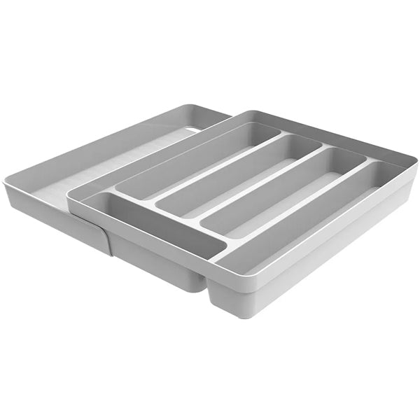 CRIPPA ORGANIZADOR DE TALHERES 5 DIVI PP COM EXTENSOR BRANCO