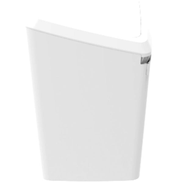 Lixeira Basculante Prisma 12l Branca Metalurgica Crippa
