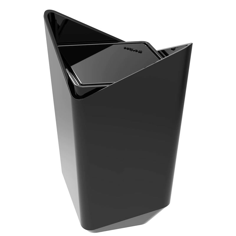 Porta Algodão Prisma Preto Crippa