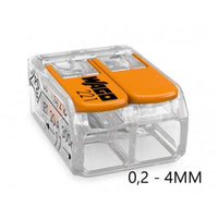 Conector De Emenda Wago 221 2 Polos 32a Condusvale