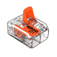 Conector De Emenda Wago 221 2 Polos 41a Condusvale