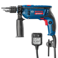 Furadeira De Impacto Bosch Gsb 13 Re 750w Bivolt Com Punho Auxiliar