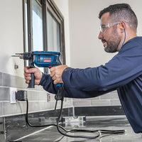 Furadeira De Impacto Bosch Gsb 13 Re 750w Bivolt Com Punho Auxiliar