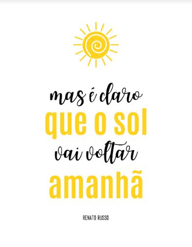QUADRO 40X60 MAS E CLARO QUE O SOL - RT32(4104)