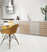 Piso Cerâmico Calacata White Plus 50x50 Pisoforte Classe A