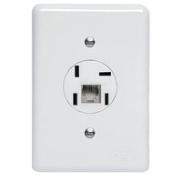 Tomada Telebras + RJ11 Perlex