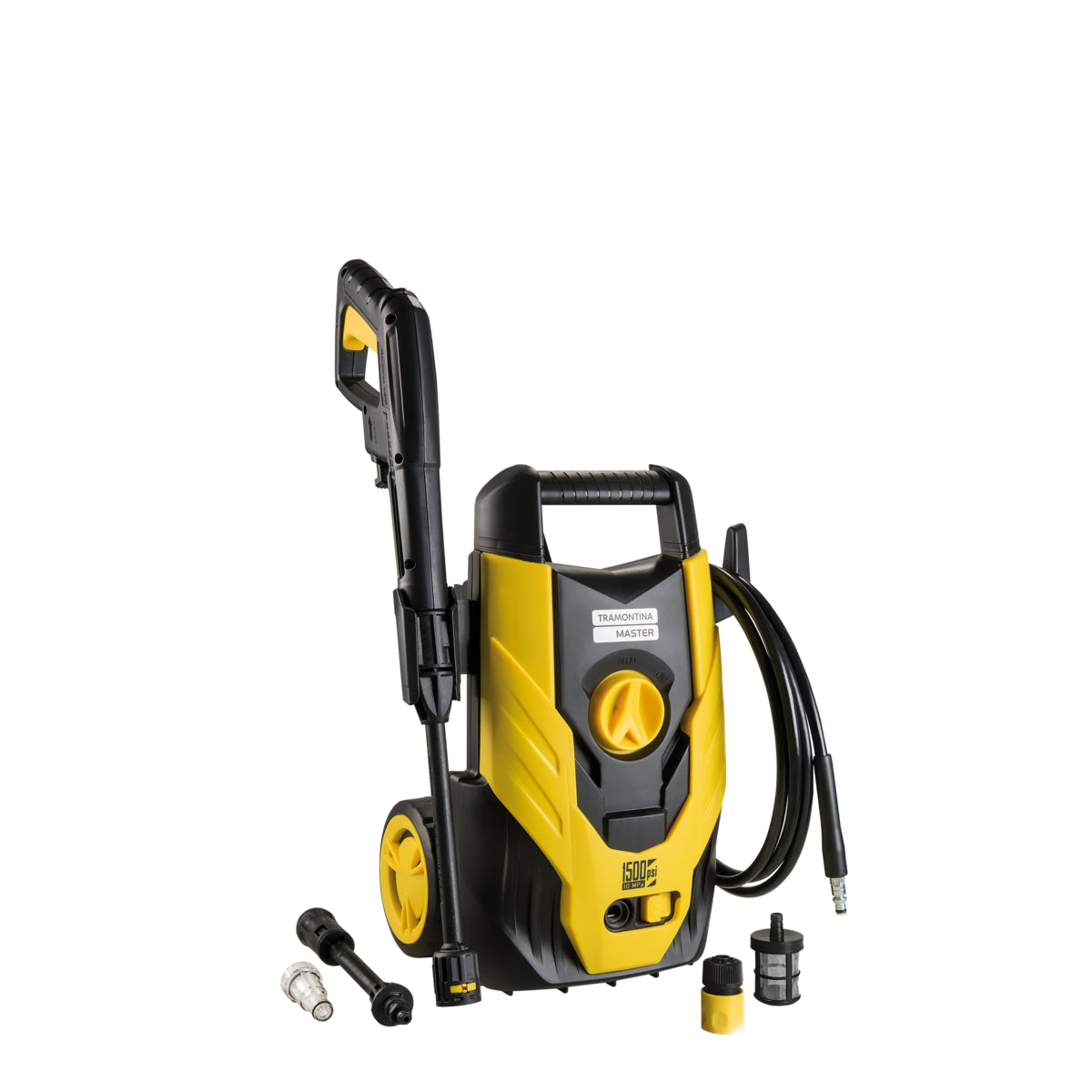 Lavadora de Alta Pressão 1200W Tramontina 127V Doméstica para Uso Eventual com Mangueira Alta Pressão 3m Jato Regulável 1500 psi