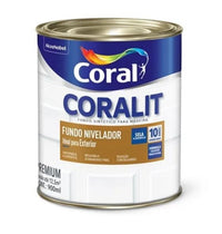 Fundo Sintético Nivelador Coralit 900ml Branco Fosco