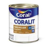 Fundo Sintético Nivelador Coralit 900ml Branco Fosco
