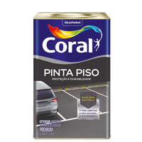 Tinta Para Piso Acrílica Fosca Coral Branco 18l