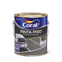Tinta Para Piso Acrílica Fosca Coral Branco 36 Litros