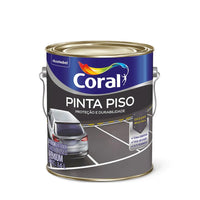 Tinta Para Piso Acrílica Fosca Coral Branco 36 Litros