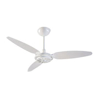 Ventilador De Teto Ventisol Comercial 3 Pás Branco 220v