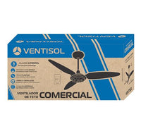 Ventilador De Teto Ventisol Comercial 3 Pás Branco 220v
