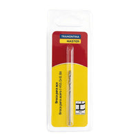 Broca De Aço Rápido HSS Tramontina 20mm Para Metal
