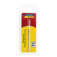 Broca De Aço Rápido Hss 25mm Para Metal Tramontina