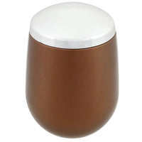 Porta Algodão Cromo Belly Vintage Cobre/Prata Ou