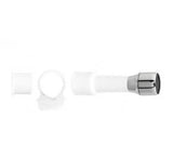 Extensor Branco Com Arejador Para Torneiras Sem Rosca Blukit 110104 - 14cm
