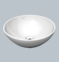 Cuba de Apoio Redonda Lorenzetti RA30 Branca 30cm