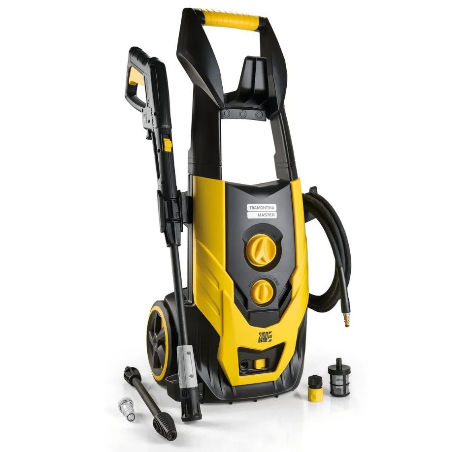 Lavadora de Alta PressÃ£o Comercial 2100W Tramontina 220v com Mangueira Alta PressÃ£o 5m Jato RegulÃ¡vel 2100 psi