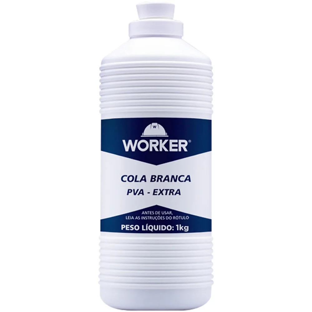 Cola Branca Extra 1kg Worker
