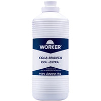 Cola Branca Extra 1kg Worker