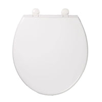 Assento Sanitário Oval Atlas Branco Com Fechamento Suave
