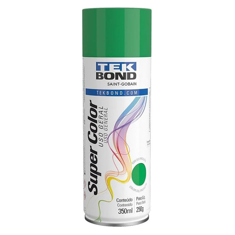 Tinta Spray Uso Geral Tekbond Verde 350ml