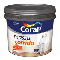 Massa Corrida Coral Para Interiores 25kg