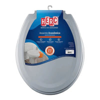 Assento Sanitário Universal Herc Econômico Cinza
