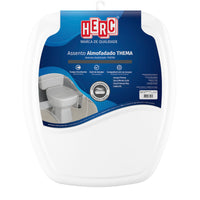 Assento Sanitário Almofadado Premium Thema Herc Branco