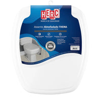 Assento Sanitário Almofadado Premium Thema Herc Branco
