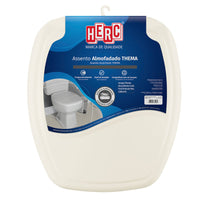 Assento Sanitário Almofadado Premium Thema Herc Branco