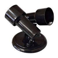 Luminária Spot Eletron 2LAMP 103/2 Preto Dital