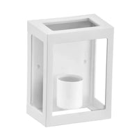 Arandela Branco Inj Sup Inf Lente Cris Dital