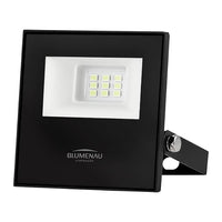 Refletor Alumínio Quadrado IP66 10W Bivolt 6.500K - Preto Blumenau