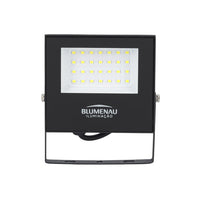 Refletor Alumínio Quadrado IP66 30W Bivolt 6.500K - Preto Blumenau