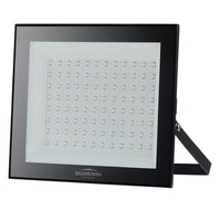 Refletor Alumínio Quadrado IP66 100W Bivolt 6.500K - Preto Blumenau