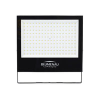 Refletor Alumínio Quadrado IP66 200W Bivolt 6.500K - Preto Blumenau