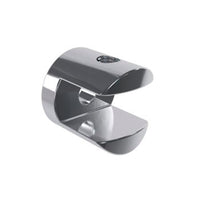 Suporte Para Prateleira De Vidro 8mm Curto Sforplast 38x40mm