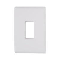Placa Modular C Bast Branco 4x2 1P Verti