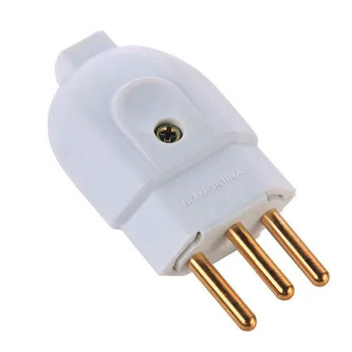 Plug Macho 2p+t 20a Branco Tramontina