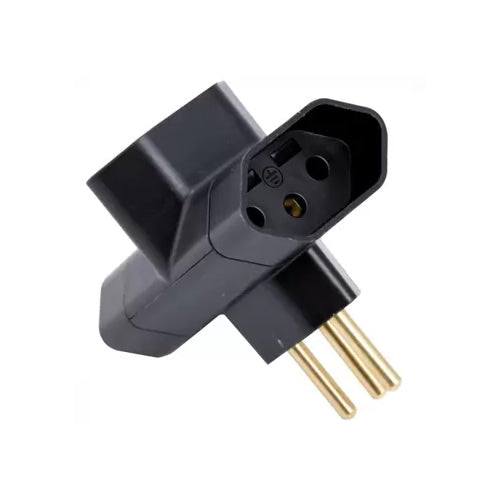 PINO MULTIPLICADOR T 3 SAIDAS 2P + T 10A PRETO TRAMONTINA